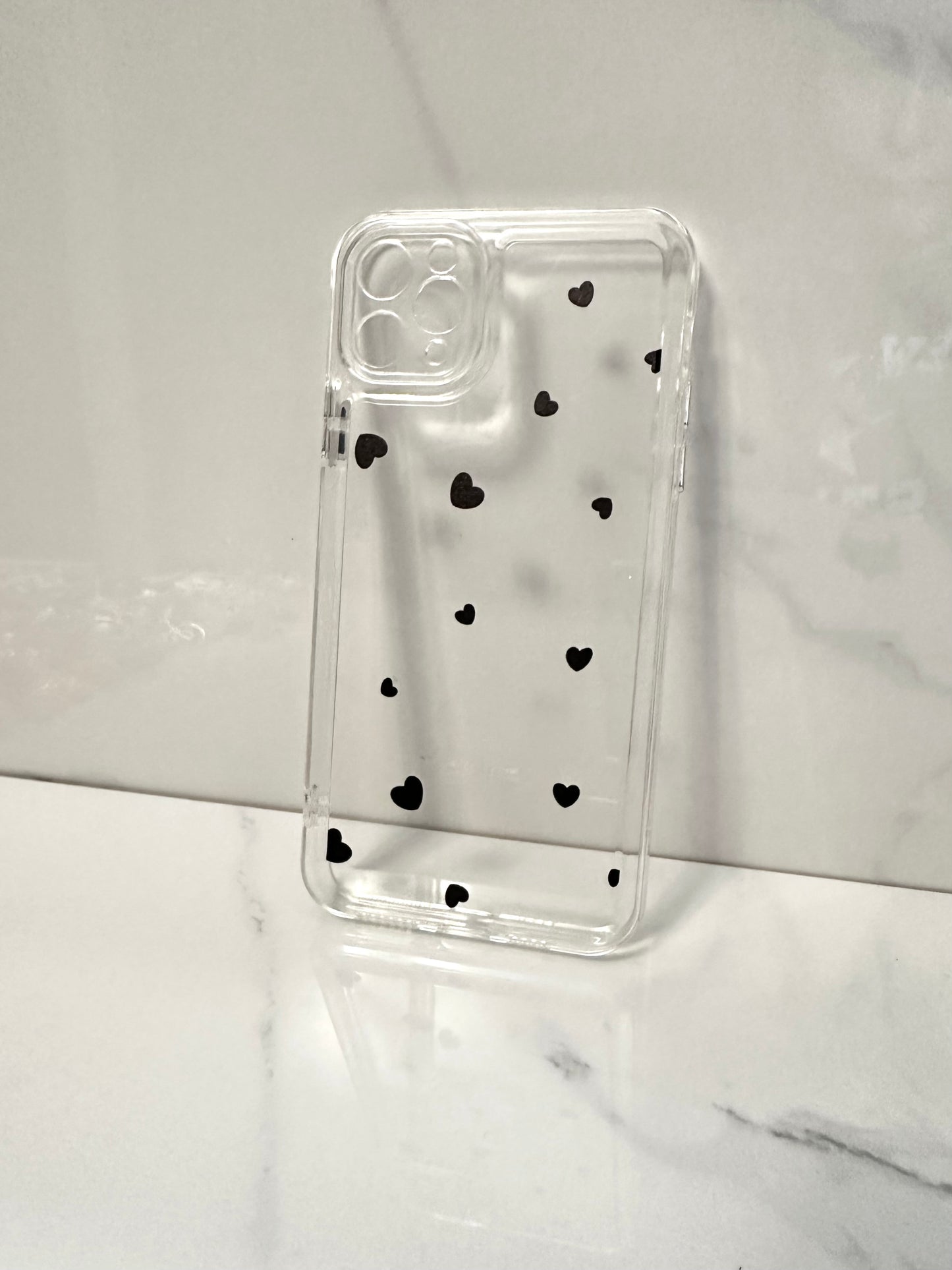 Black Hearts Phone Case