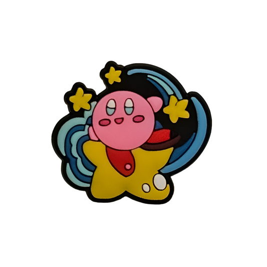 Kirby Croc Charm