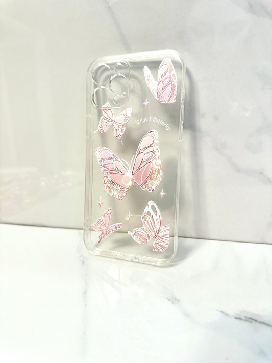 Pink Butterfly Phone Case